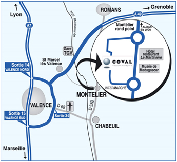Plan d'accés